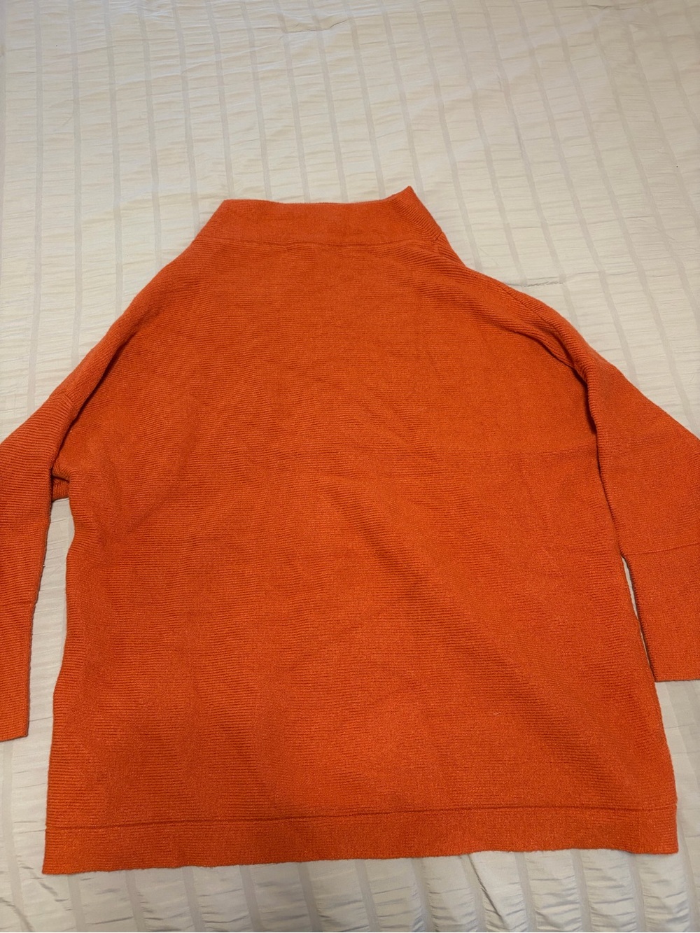 Amazon Women's Burnt Orange Knit Turtleneck Sweater